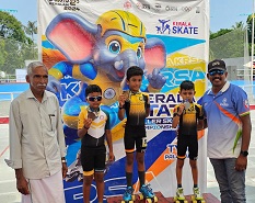 Palakkad district in Kerala Roller Skating Championship